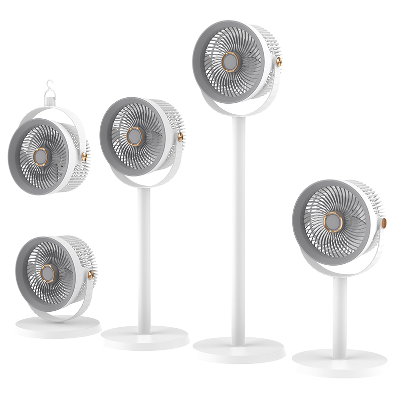 Air Circulation Floor Standing Light Fan